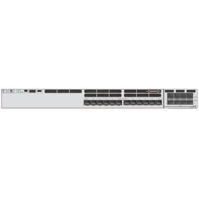 C9300X-12Y-E Network Essentials ตัวเร่งปฏิกิริยาสวิตช์แบบเดิมใหม่ 9300
